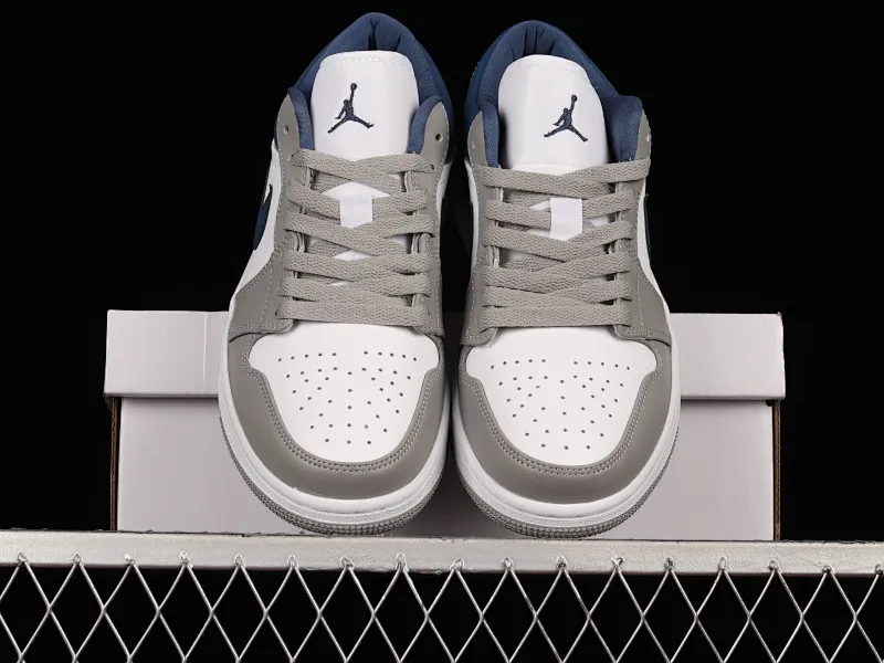 All categories Air Jordan Jordan series basketball shoes Air Jordan 1 Low Z version Air Jordan 1 Low AJ1 Joe 1 cement blue DC0774-042